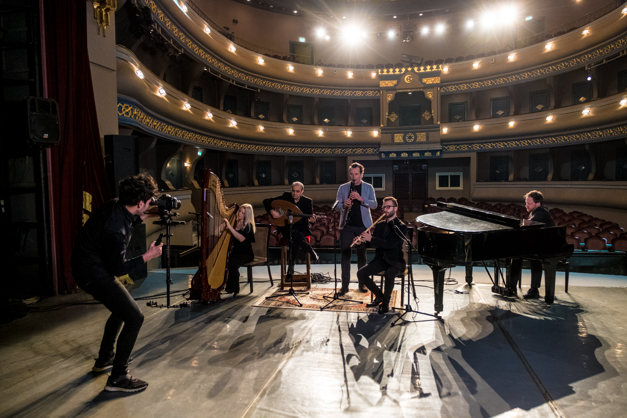 Videodreh @ Damanhur Opera House
