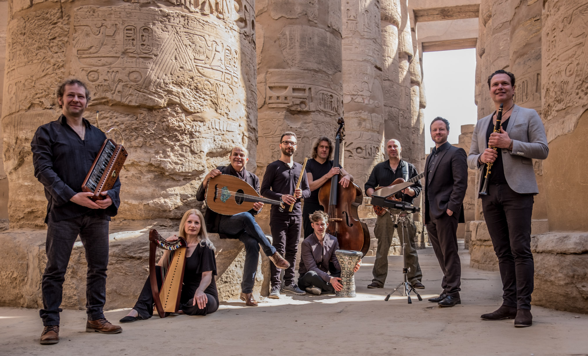 Videodreh @ Karnak-Tempel