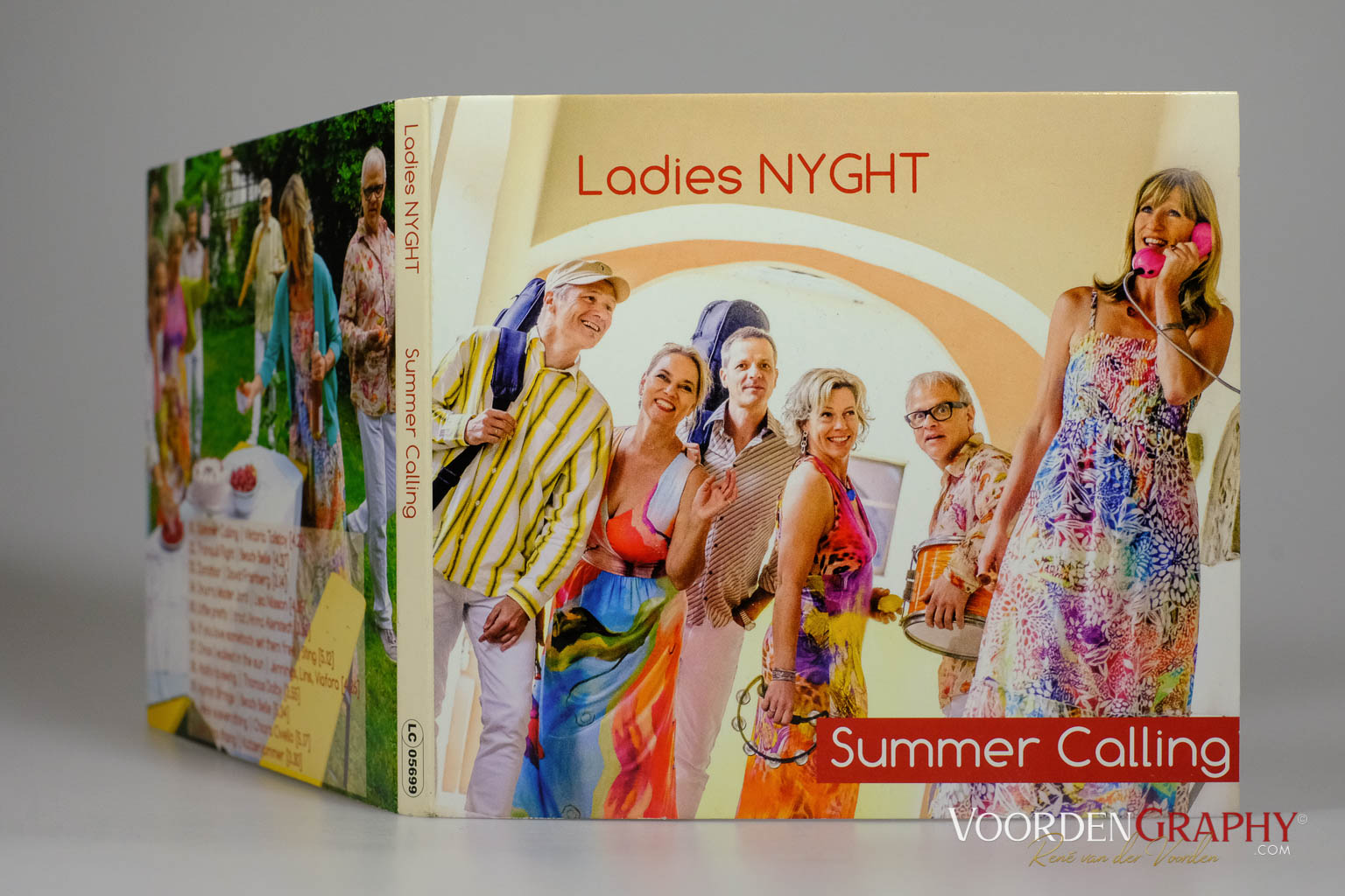 2016 Cover-Shooting für Ladies NYGHT "Summer Calling" CD