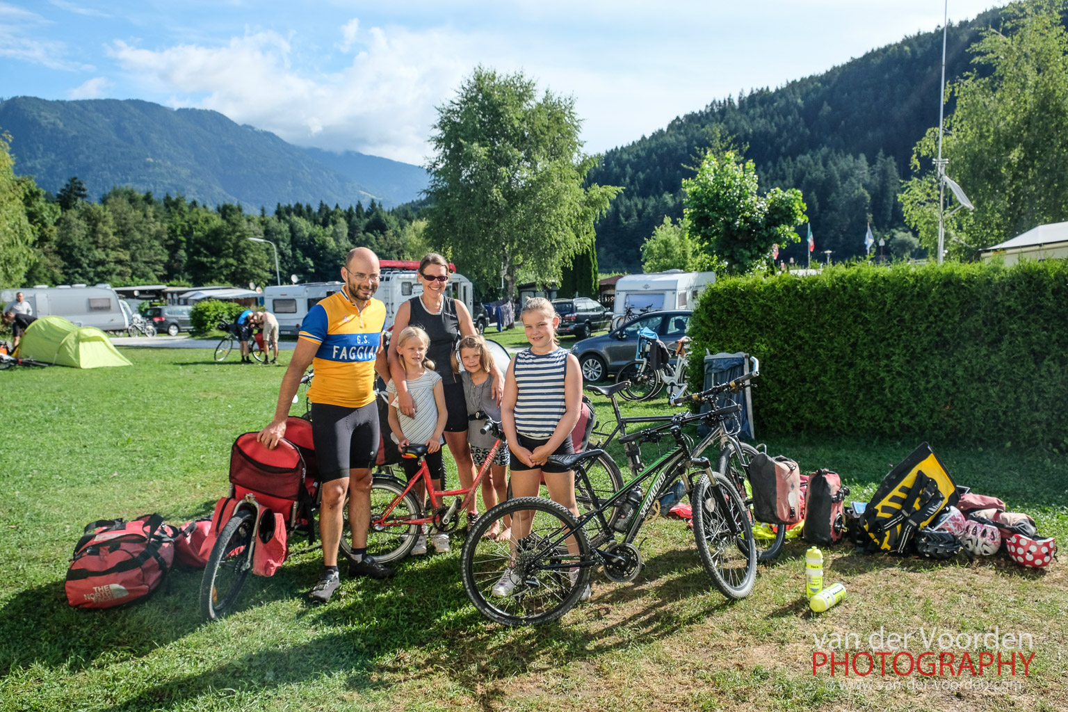 Familie aus Belgien