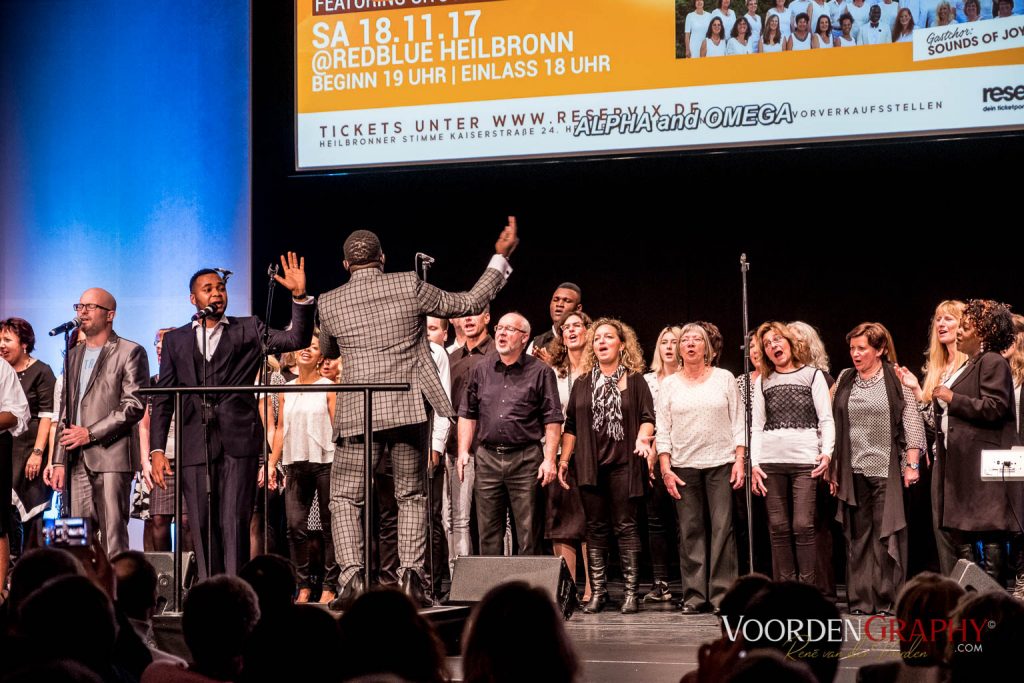 2017 Gospel in the City @ redblue Heilbronn. Foto: van-der-voorden.com