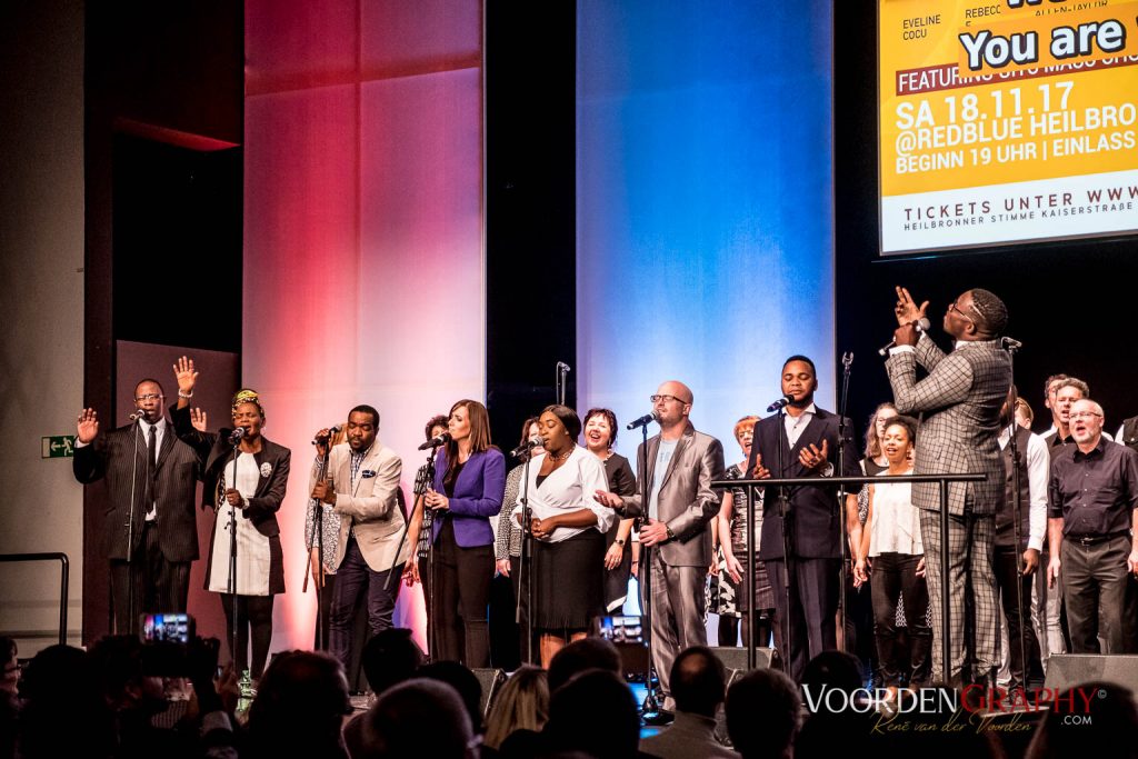 2017 Gospel in the City @ redblue Heilbronn. Foto: van-der-voorden.com