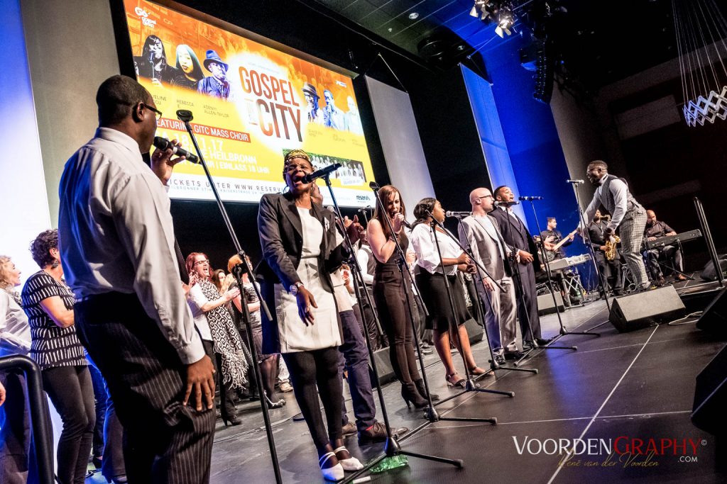 2017 Gospel in the City @ redblue Heilbronn. Foto: van-der-voorden.com