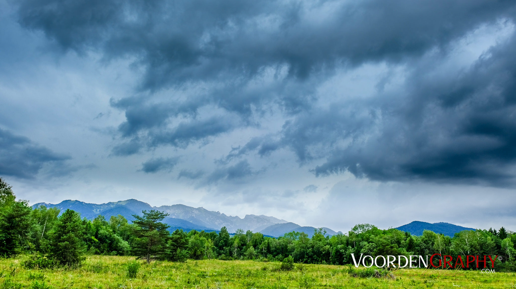 Schlechtes Wetter in der Luft