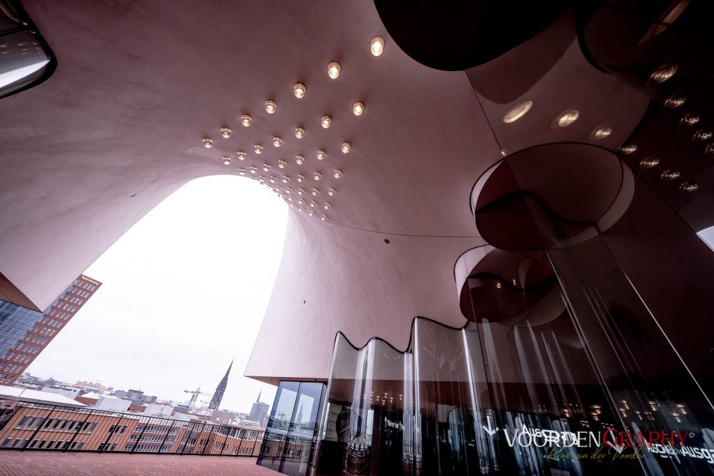 Aussichtsterrasse der Elbphilharmonie Hamburg (Elphi)