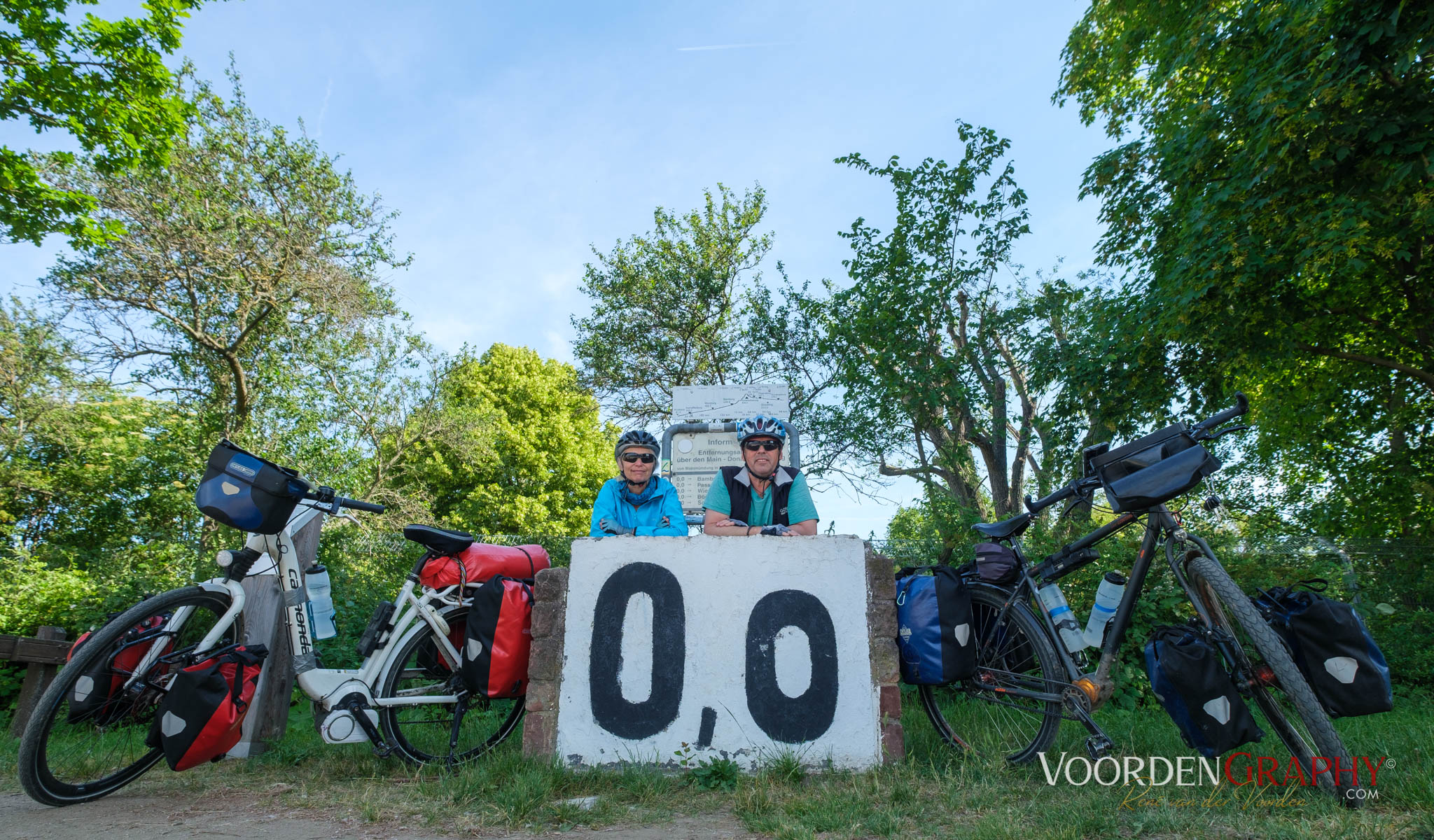 Geschafft. Ankunft am Weltfahrradtag 2022