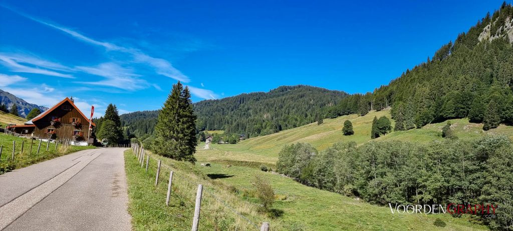 MTB-Tour ins Kleinwalsertal (Handyaufnahme)