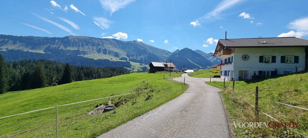 MTB-Tour ins Kleinwalsertal (Handyaufnahme)