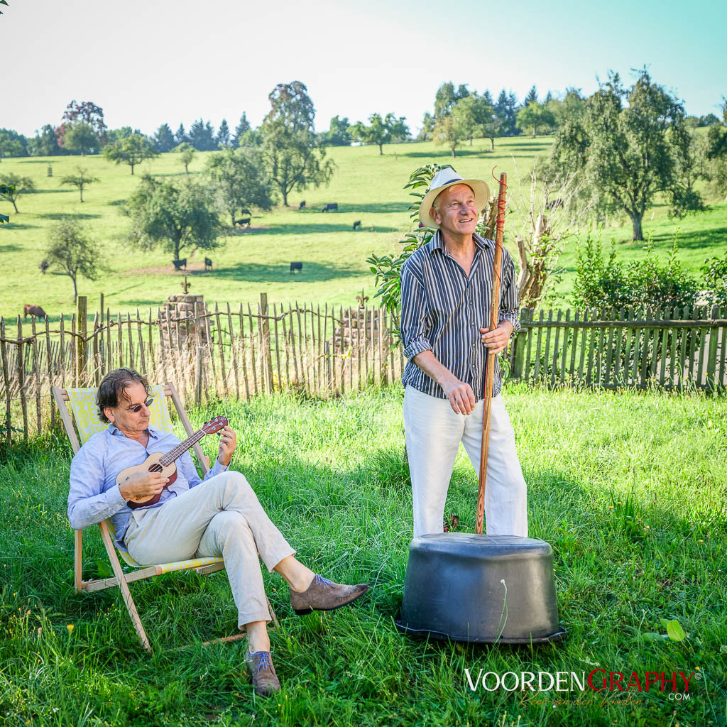 CD-Cover: Huub Dutch Duo "Life is fine"