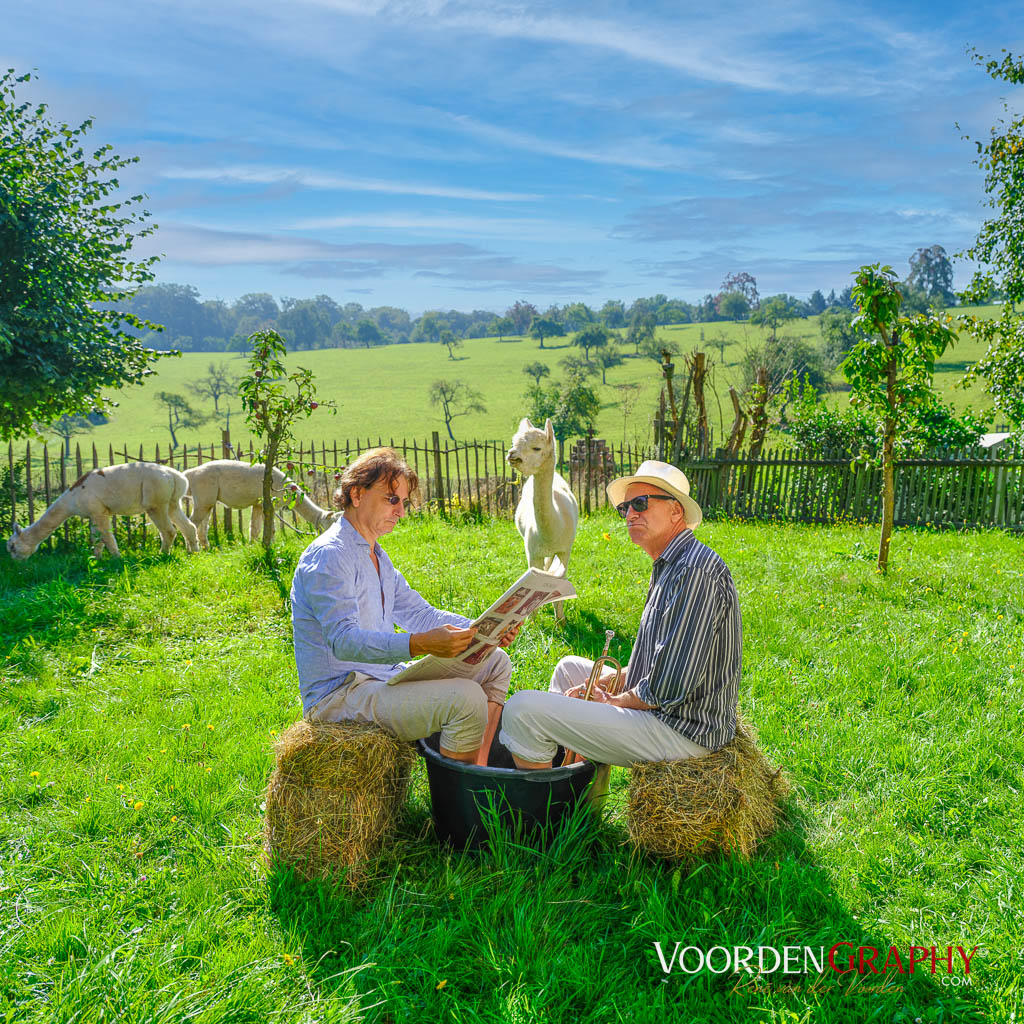 CD-Cover: Huub Dutch Duo "Life is fine"