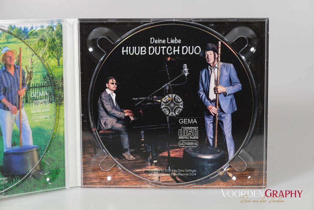 CD-Cover: Huub Dutch Duo "Life is fine"