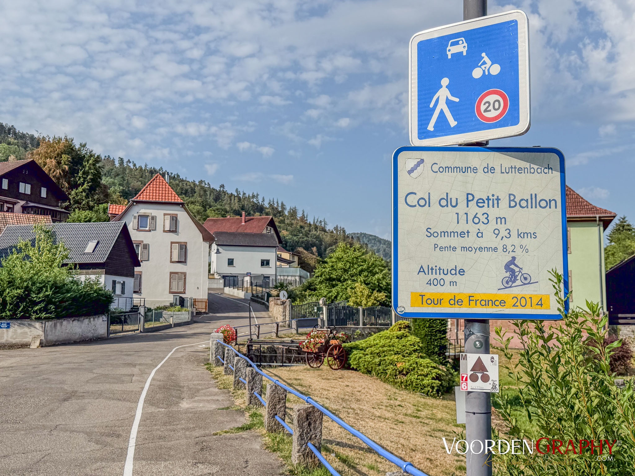 Trainingsrunde über den Col de Petit Ballon